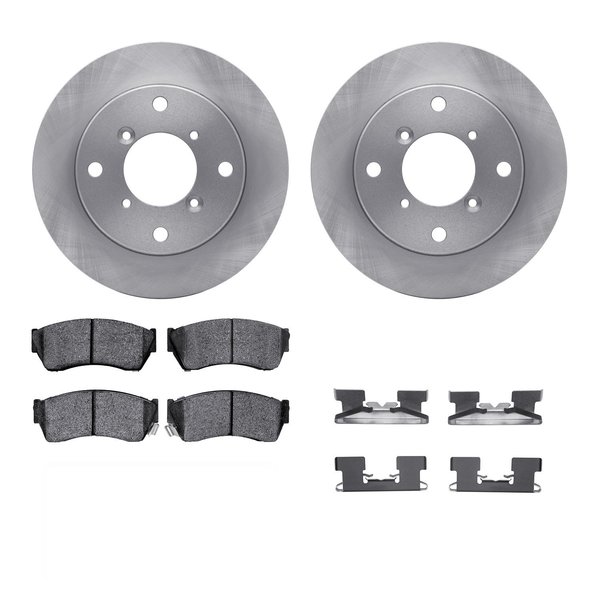 Dynamic Friction Co 6312-50003, Rotors with 3000 Series Ceramic Brake Pads includes Hardware 6312-50003